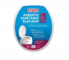 Assento Sanitário Elevado Branco Astra